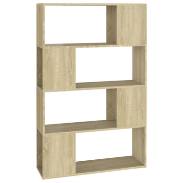 vidaXL Bibliothèque-Séparateur de Pièce Chêne Sonoma 80x24x124,5cm Bois d'ingénierie