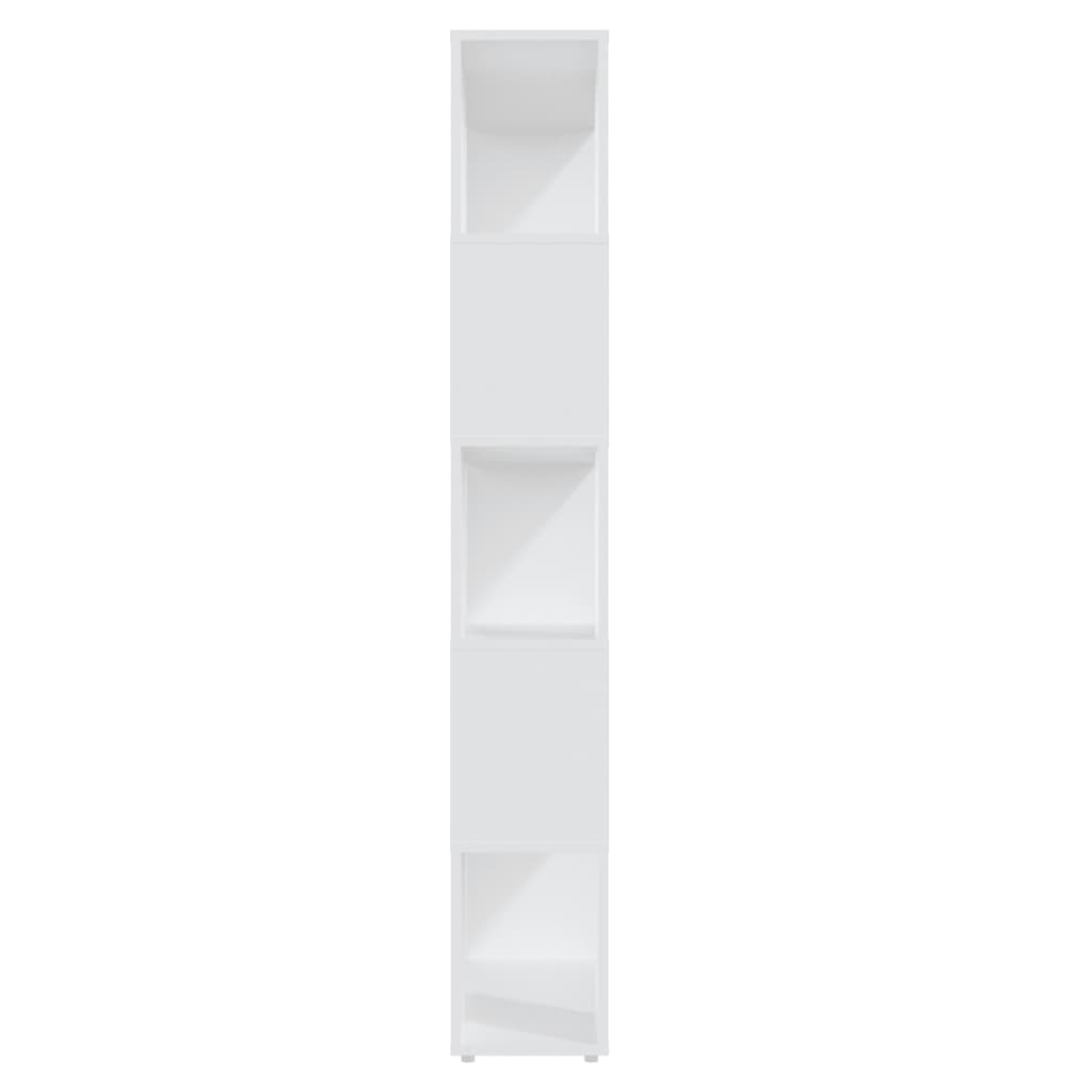 vidaXL Bibliothèque Séparateur de pièce Blanc 80x24x155 cm Bois d'ingénierie