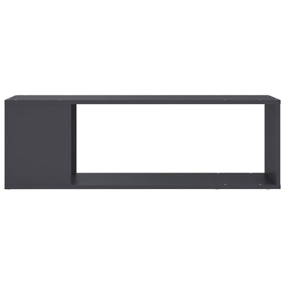 vidaXL TV-Schrank Grau 100x24x32 cm Holzwerkstoff