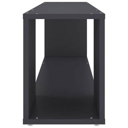 vidaXL TV-Schrank Grau 100x24x32 cm Holzwerkstoff
