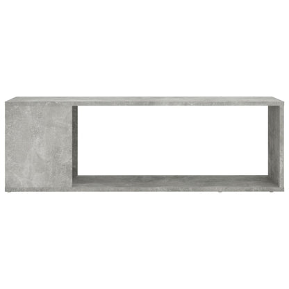 vidaXL TV-Schrank Betongrau 100x24x32 cm Holzwerkstoff