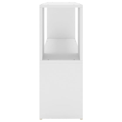 vidaXL Bücherregal Weiß 100x24x63 cm Holzwerkstoff