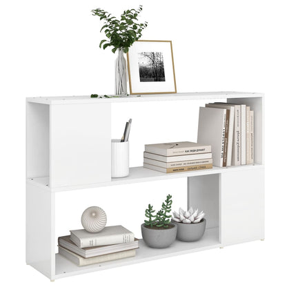 vidaXL Bücherregal Weiß 100x24x63 cm Holzwerkstoff