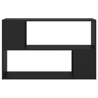 vidaXL Bücherregal Schwarz 100x24x63 cm Holzwerkstoff