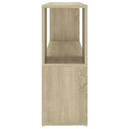 vidaXL Bücherregal Sonoma-Eiche 100x24x63 cm Holzwerkstoff