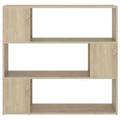 vidaXL Bücherregal Raumteiler Sonoma-Eiche 100x24x94 cm