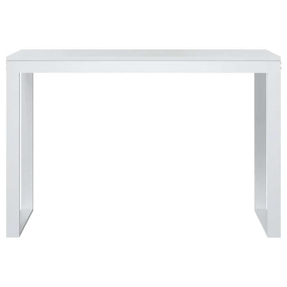 vidaXL Computertisch Weiß 110x60x73 cm Holzwerkstoff