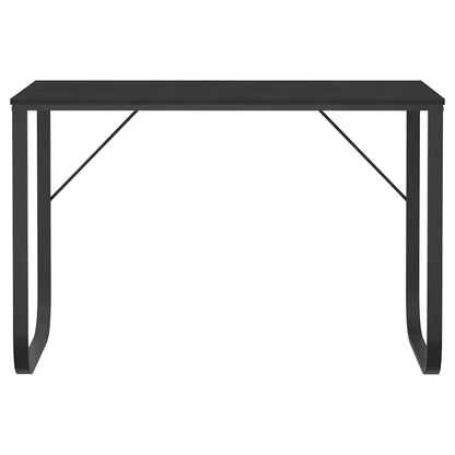 vidaXL Computertisch Schwarz 110x60x73 cm Holzwerkstoff