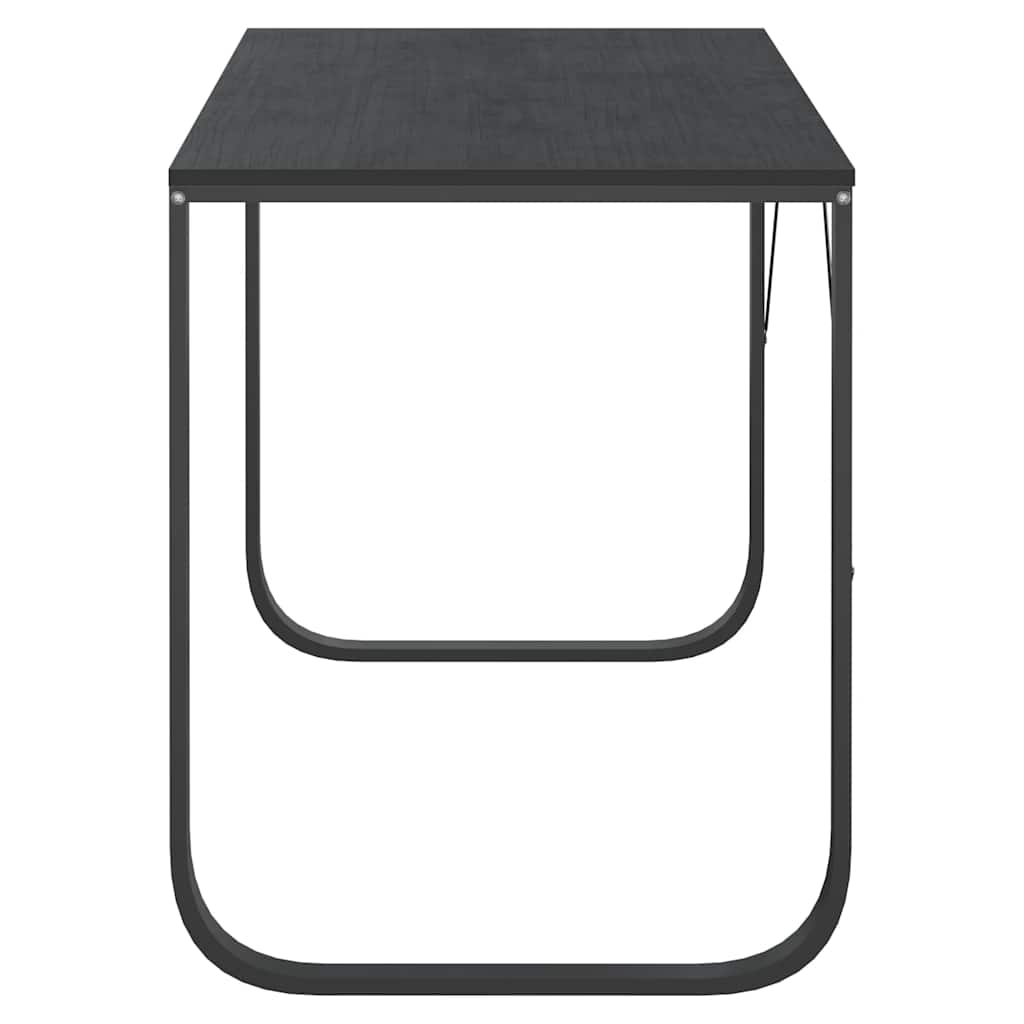 vidaXL Computertisch Schwarz 110x60x73 cm Holzwerkstoff