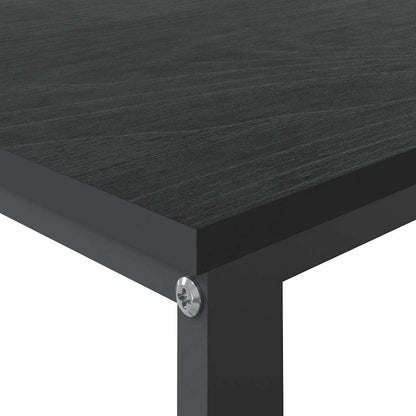 vidaXL Computertisch Schwarz 110x60x73 cm Holzwerkstoff