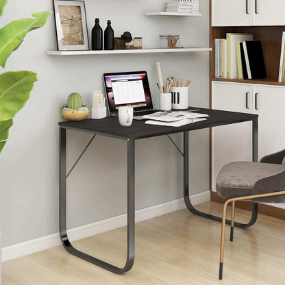 vidaXL Computertisch Schwarz 110x60x73 cm Holzwerkstoff
