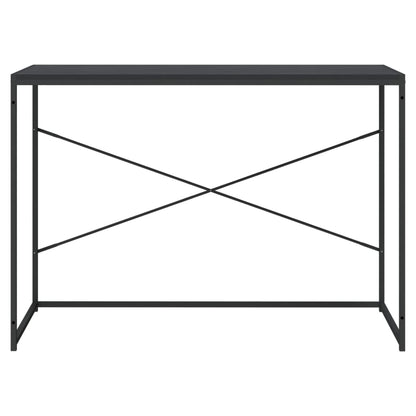 vidaXL Computertisch Schwarz 110x60x70 cm Holzwerkstoff