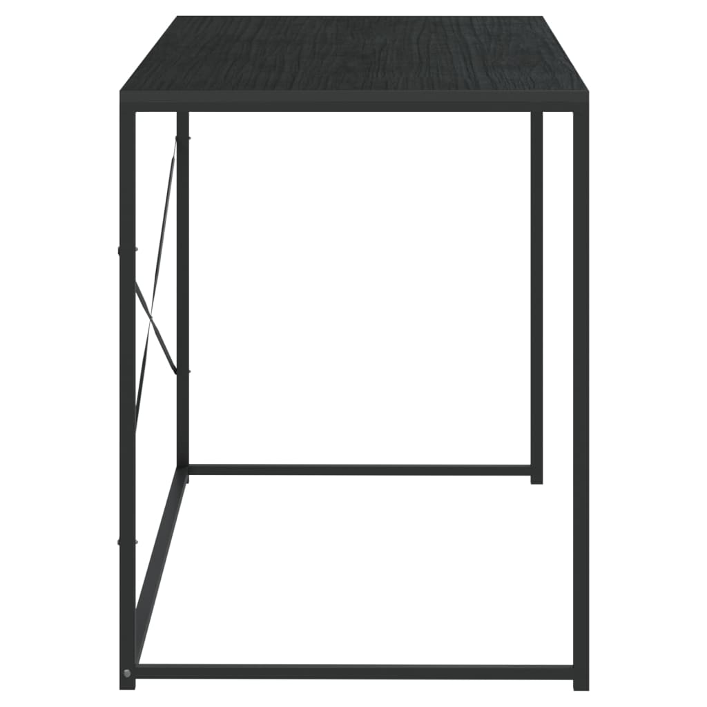vidaXL Computertisch Schwarz 110x60x70 cm Holzwerkstoff