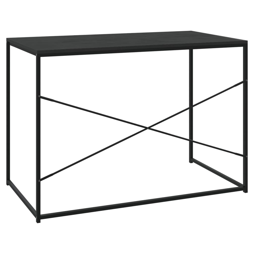 vidaXL Computertisch Schwarz 110x60x70 cm Holzwerkstoff