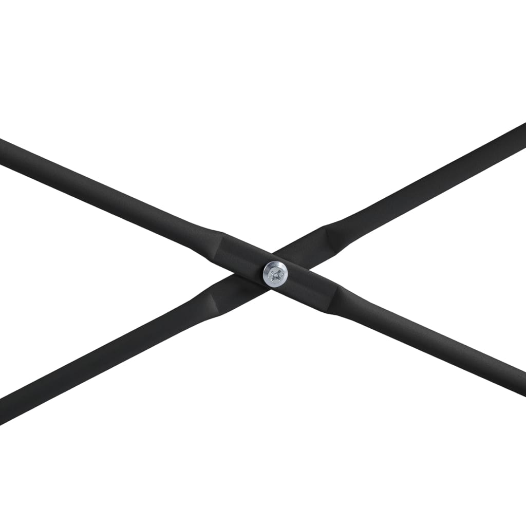 vidaXL Computertisch Schwarz 110x60x70 cm Holzwerkstoff