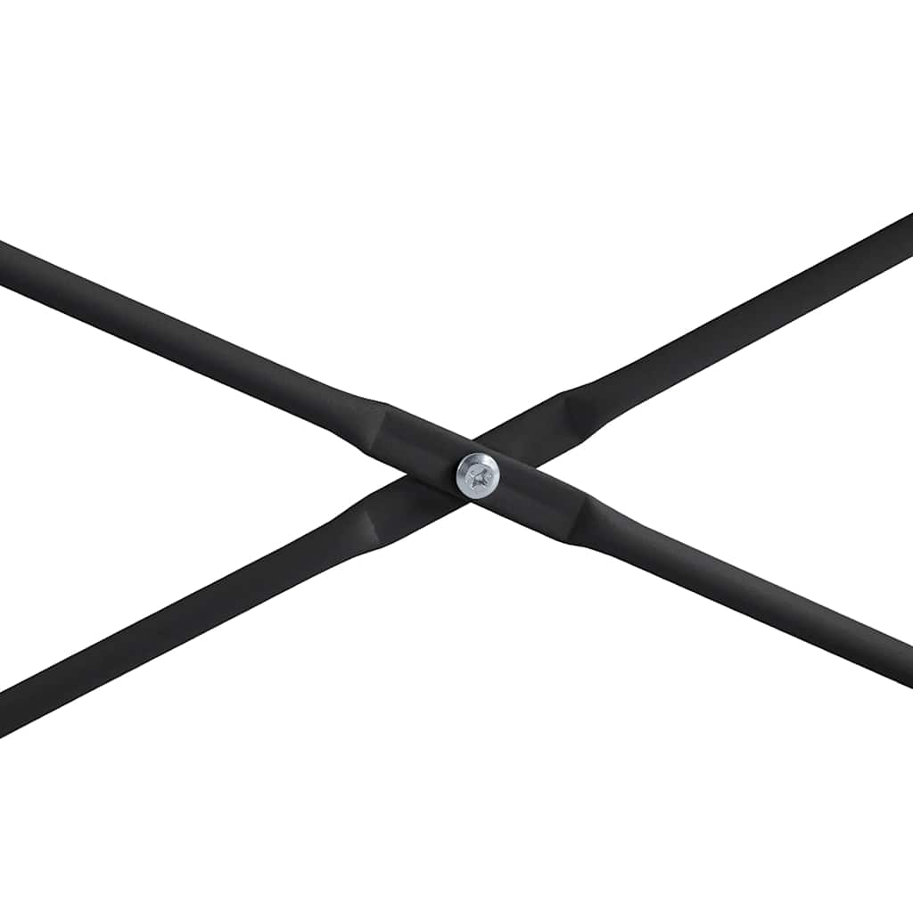 vidaXL Computertisch Schwarz und Eiche-Optik 110x60x70cm Holzwerkstoff
