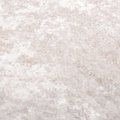 vidaXL Tapis Lavable 80x300 cm Beige clair Antidérapant