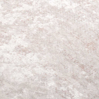 vidaXL Tapis lavable 160x230 cm Beige clair Antidérapant