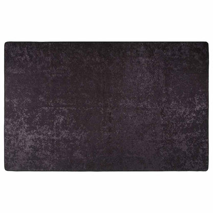 vidaXL Tapis lavable 80x150 cm Anthracite Antidérapant