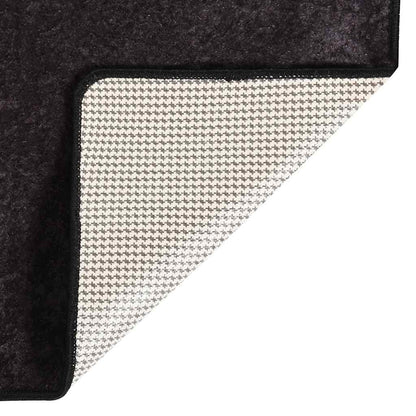 vidaXL Tapis lavable 80x150 cm Anthracite Antidérapant