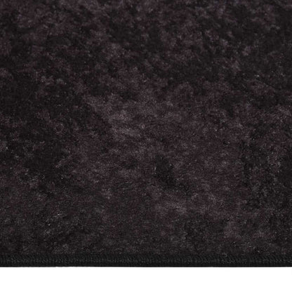 vidaXL Tapis lavable 160x230 cm anthracite antidérapant