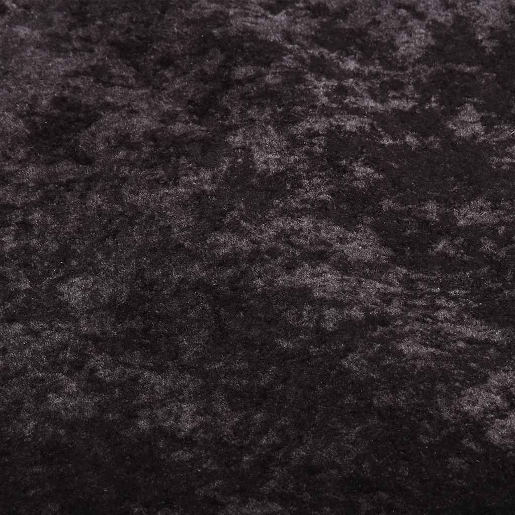 vidaXL Tapis lavable 190x300 cm Anthracite Antidérapant