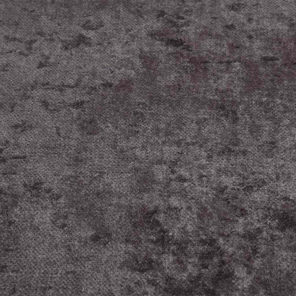 vidaXL Tapis lavable gris φ120 cm Antidérapant