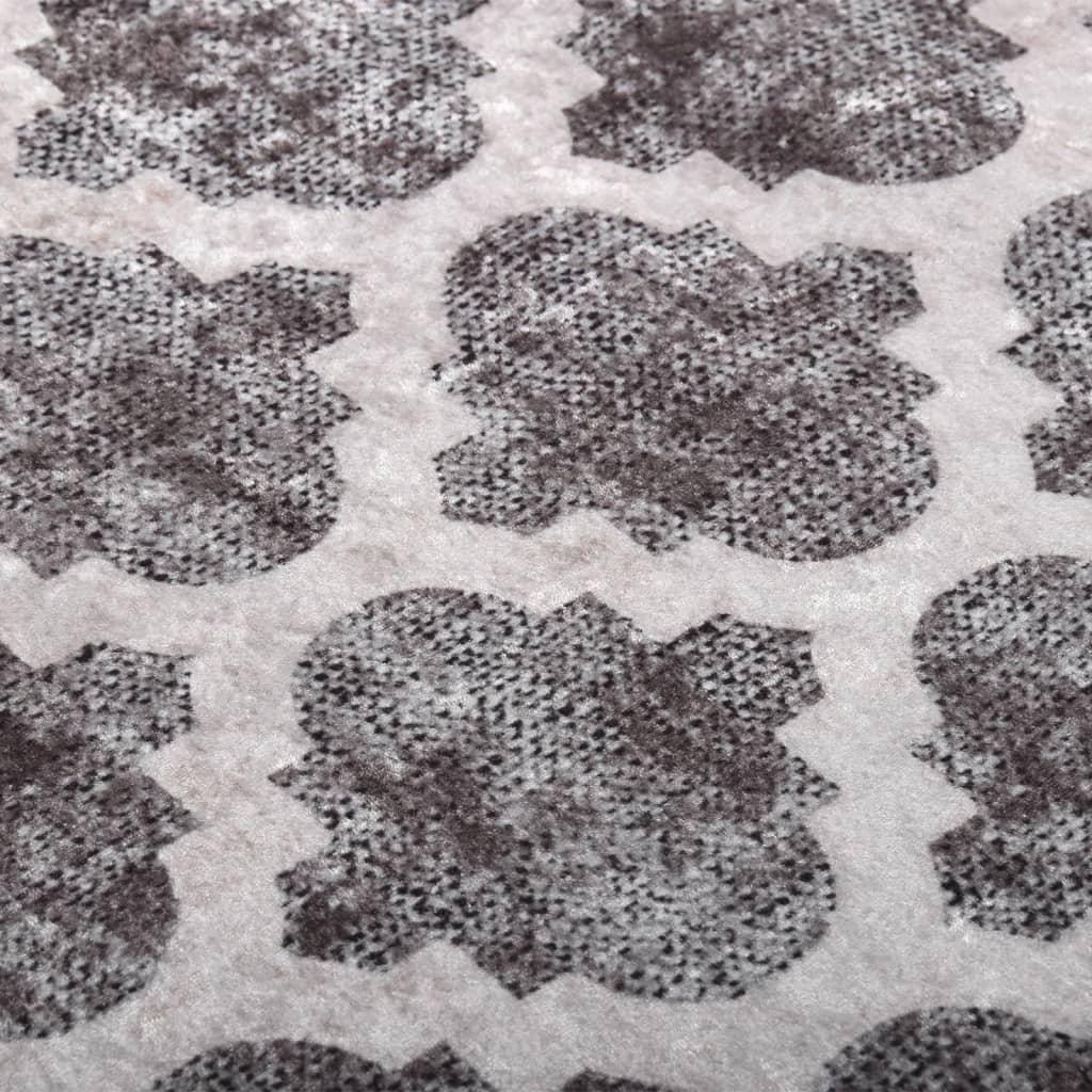 vidaXL Tapis lavable 160x230 cm multicolore antidérapant