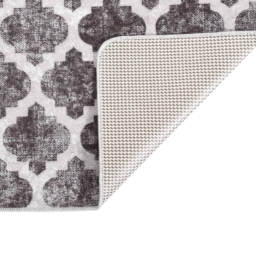 vidaXL Tapis lavable 160x230 cm multicolore antidérapant