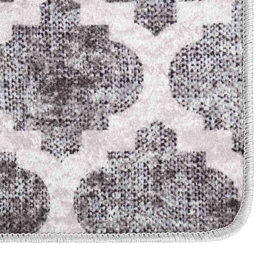 vidaXL Tapis lavable 190x300 cm multicolore antidérapant