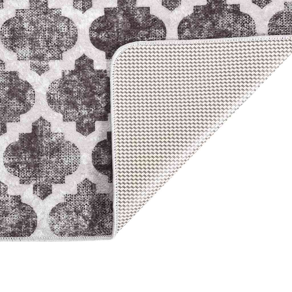 vidaXL Tapis lavable 190x300 cm multicolore antidérapant