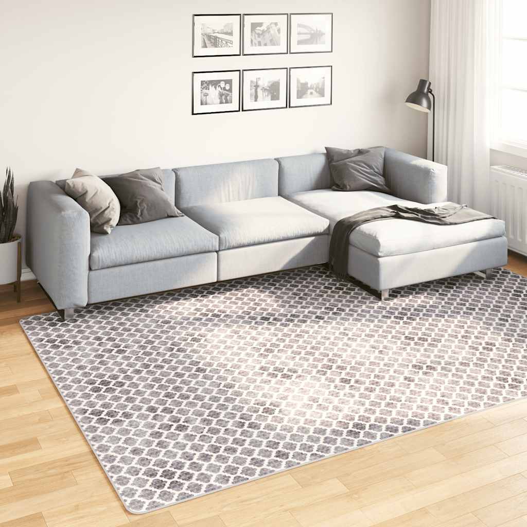 vidaXL Tapis lavable 190x300 cm multicolore antidérapant