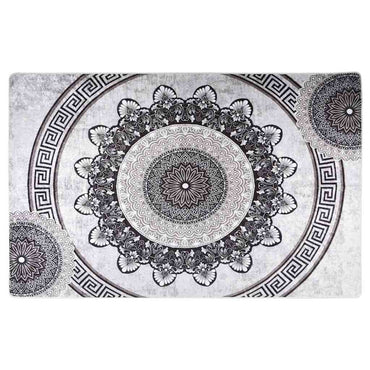 vidaXL Tapis lavable 80x150 cm Multicolore Antidérapant