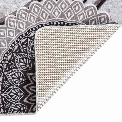 vidaXL Tapis lavable 80x300 cm multicolore antidérapant