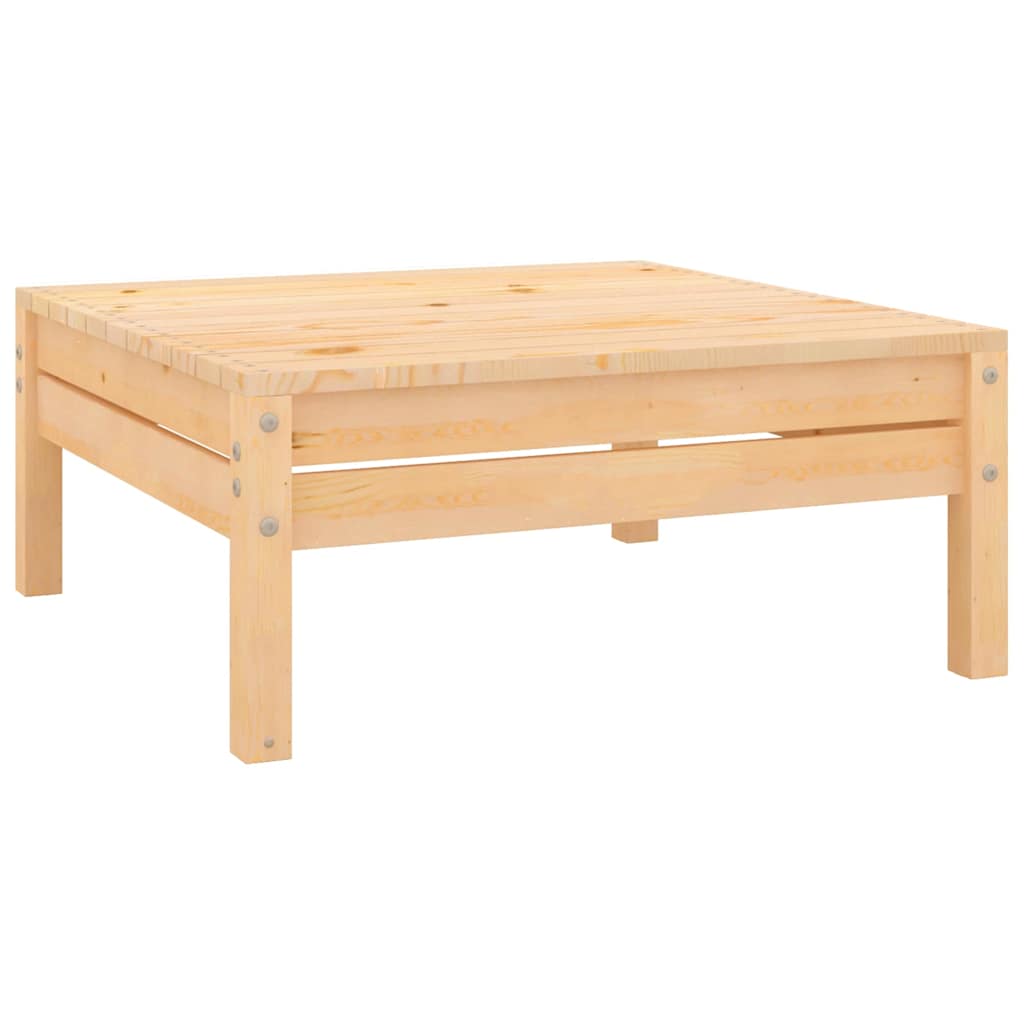 vidaXL Tabouret d'extérieur en pin massif