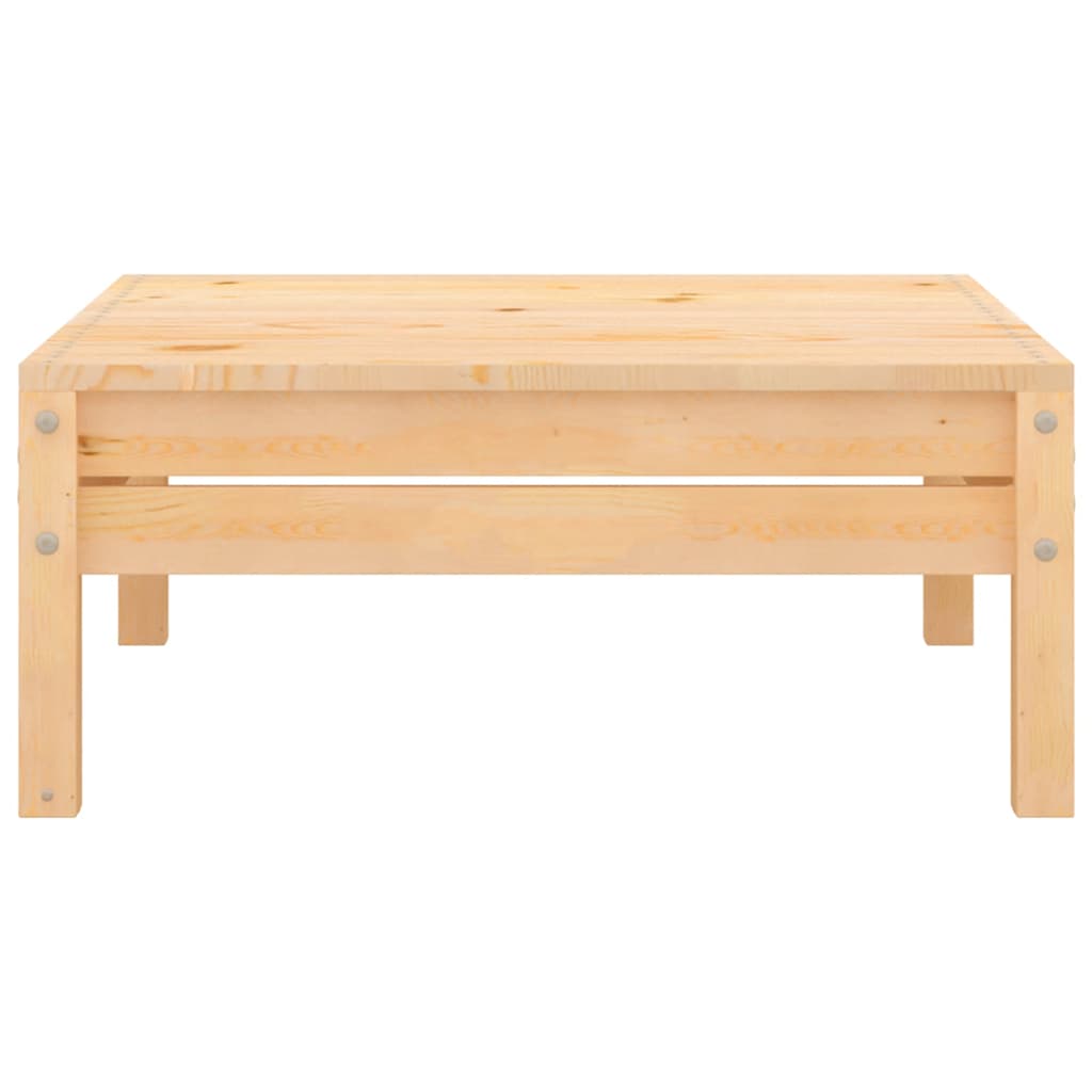 vidaXL Tabouret d'extérieur en pin massif