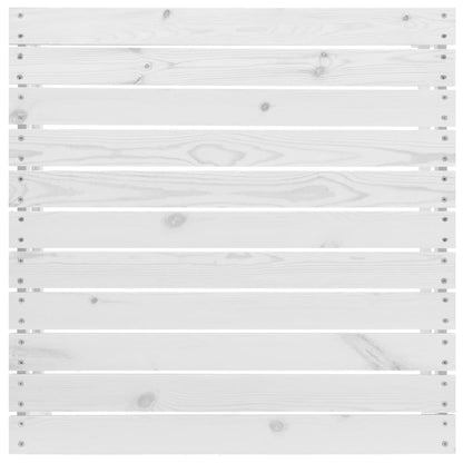 vidaXL Salon de jardin 4 pcs Bois de pin massif Blanc