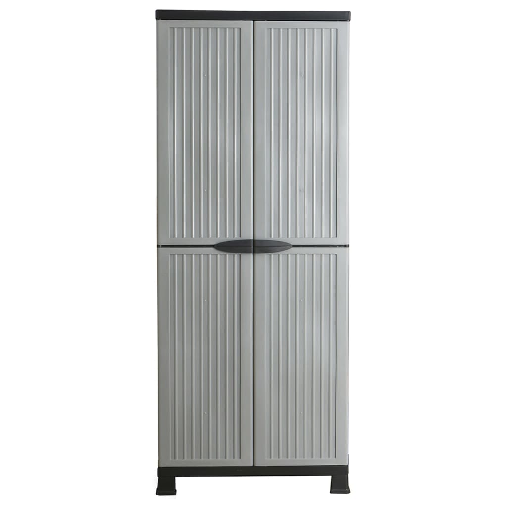 vidaXL Kunststoffschrank 68x39x171,5 cm