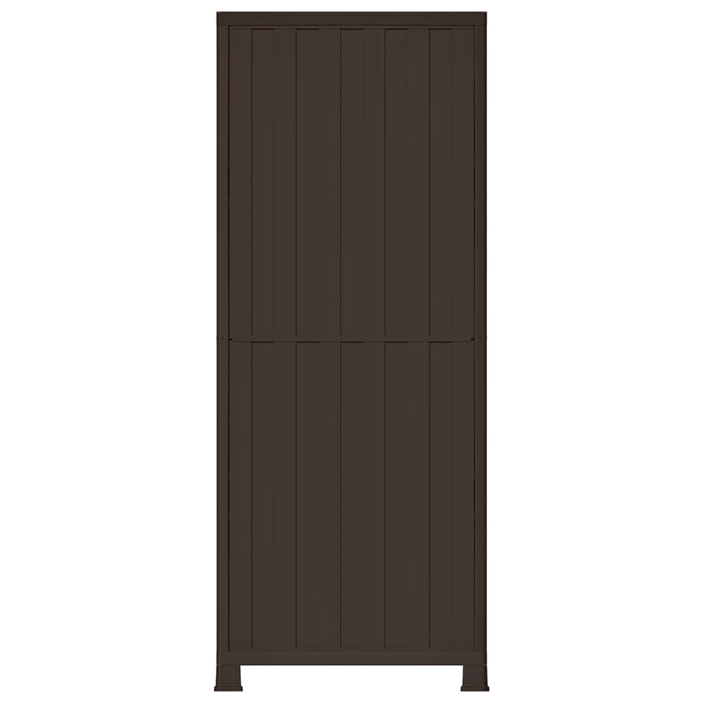 vidaXL Kunststoffschrank 68x39x171,5 cm