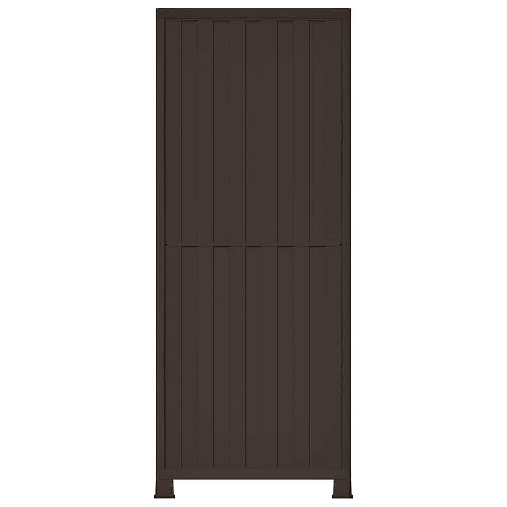 vidaXL Kunststoffschrank 68x39x171,5 cm