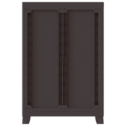 vidaXL Kunststoffschrank 65x45x97 cm