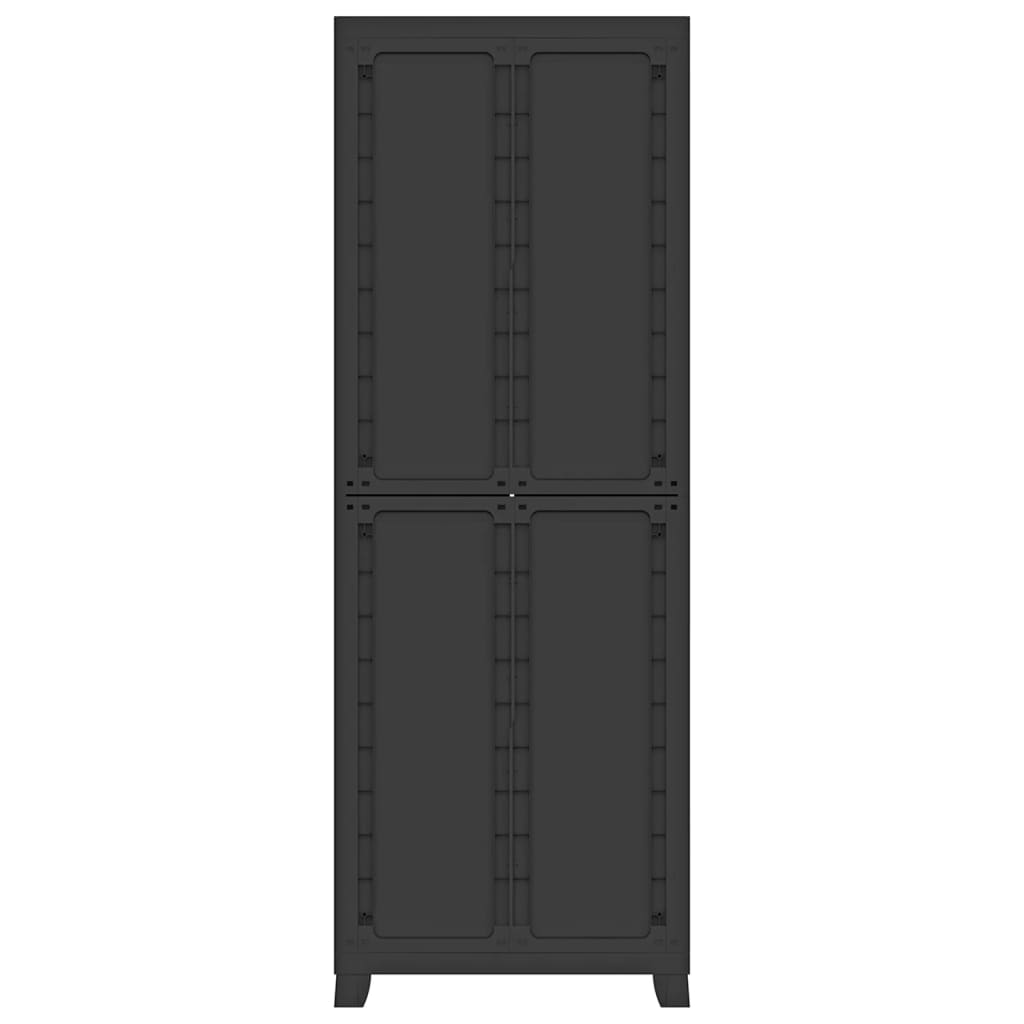 vidaXL Kunststoffschrank 65x45x181 cm