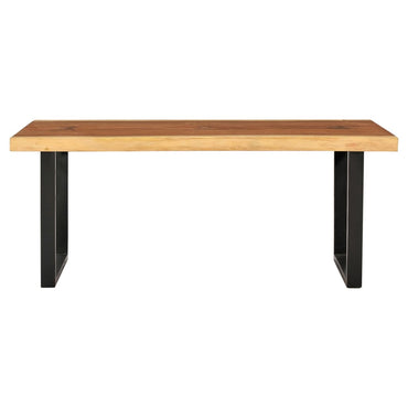 vidaXL Table basse en bois de suar massif 102 x 54 x 41 cm