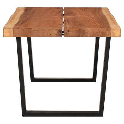 vidaXL Couchtisch Massivholz Suar 102x54x41 cm