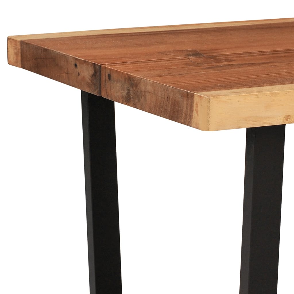 vidaXL Couchtisch Massivholz Suar 102x54x41 cm