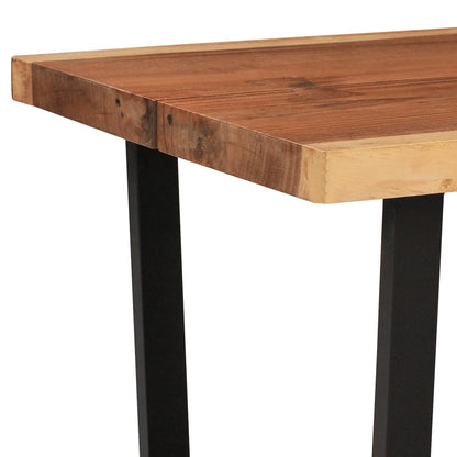 vidaXL Couchtisch Massivholz Suar 102x54x41 cm