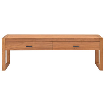 Meuble TV vidaXL 120x40x45 cm en teck massif