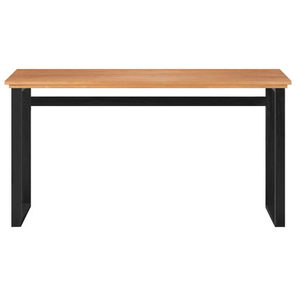 vidaXL Schreibtisch 120x45x75 cm Massivholz Teak