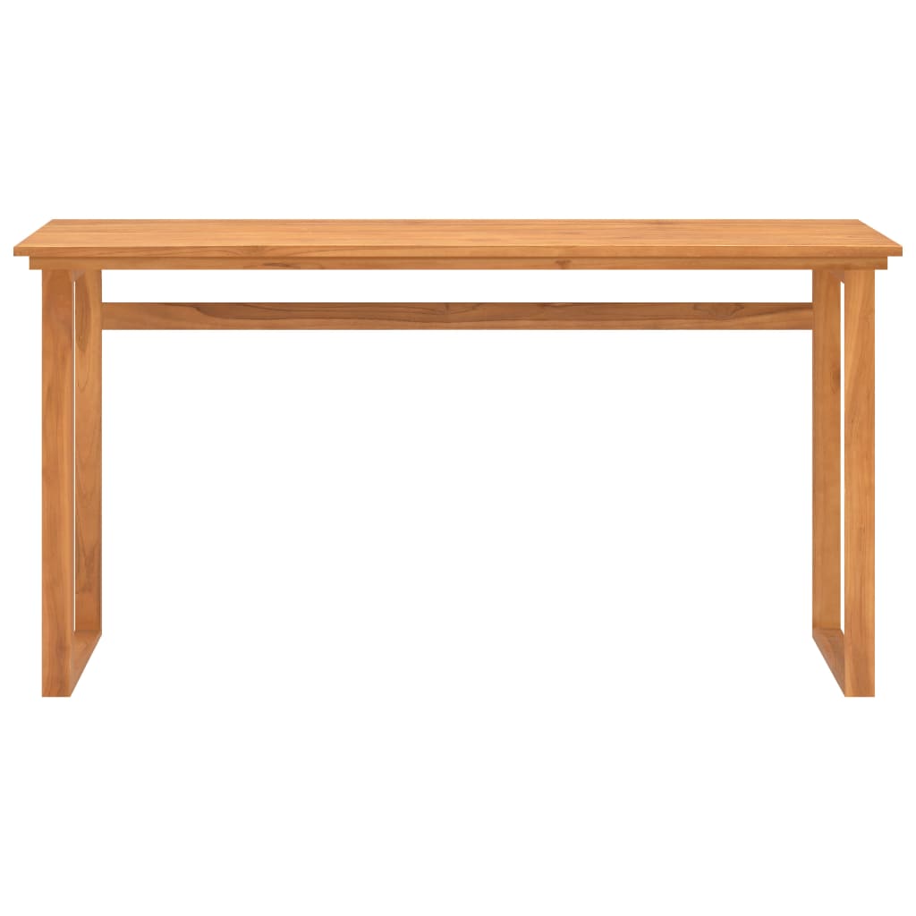 vidaXL Schreibtisch 120x45x75 cm Massivholz Teak