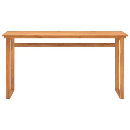 vidaXL Schreibtisch 120x45x75 cm Massivholz Teak
